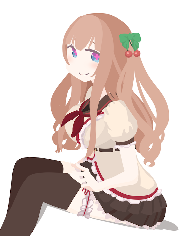 「#いいニーハイの日 らしい

 #花京院ちえり  #ちぇり絵 」|独楽内ズエのイラスト