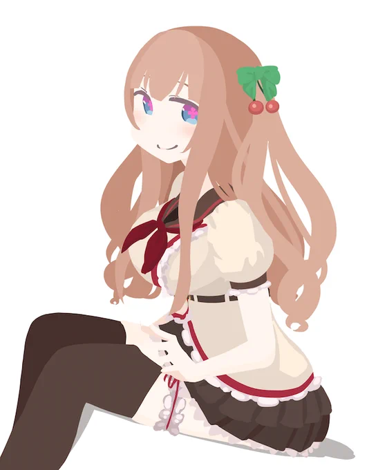 #いいニーハイの日 らしい

 #花京院ちえり  #ちぇり絵 
