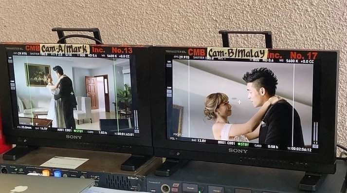 KapusoUnited's tweet image. LOOK: Glaiza de Castro and Xian Lim as newlyweds on-screen on the second day of #FalsePositive lock-in taping. 

Soon on GMA Telebabad 🤍💙❤
#Kapuso