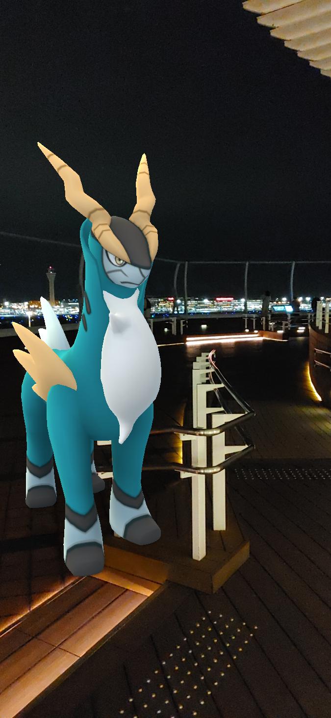 Mistery4705 ポケモンgo 11月まとめ 11月12日 コバルオン テラキオン及びビリジオンなる 聖剣士ポケモン をお台場で撮影後 同じく私のオキニスポットである羽田空港にて再び三大聖剣士ポケモンを記念撮影 羽田空港 ポケモンgo コバルオン