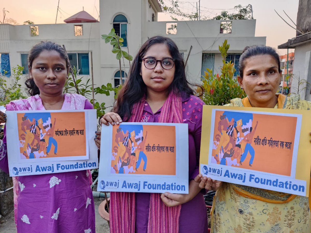 Awaj_fdn's tweet photo. On this global #16_days_of_Activism,we are calling for everyone to stand and protest against GBV and sexual harassment towards women. 
#orangetheworld
#stopviolenceaginstwomen
@Fash_rev @remakeourworld https://t.co/ud6Gb3XfZV