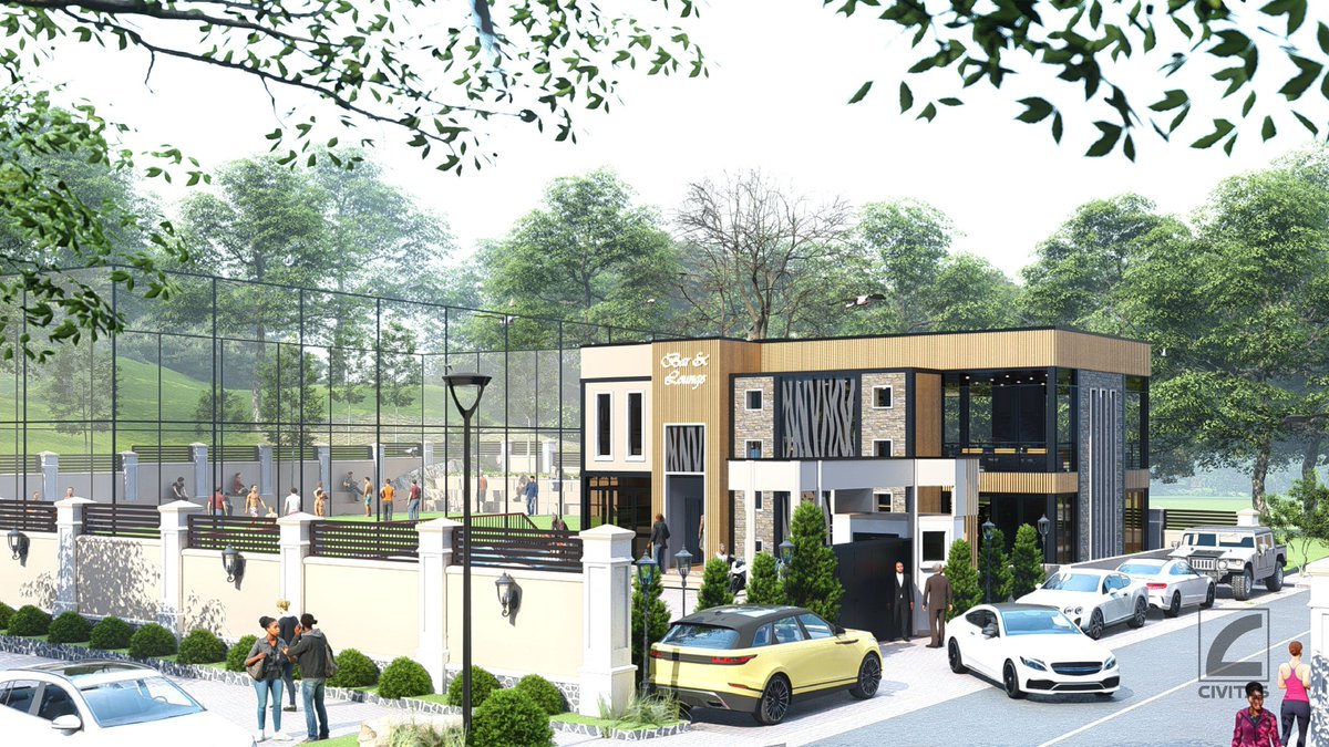 Civitasdesign's tweet image. Turf soccer pitch with a gym, bar and lounge with support facilities such as ; Kitchen, toilet, changing rooms and  toilets, management office, walkways parking, gate house, gazetted soccer mini-pitch of 30x16m (5-a-side standard pitch)
Steel frame Building.

#steelframedesign