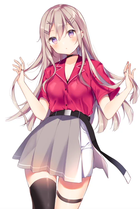 #いいニーハイの日 
絶対領域しか勝たん 