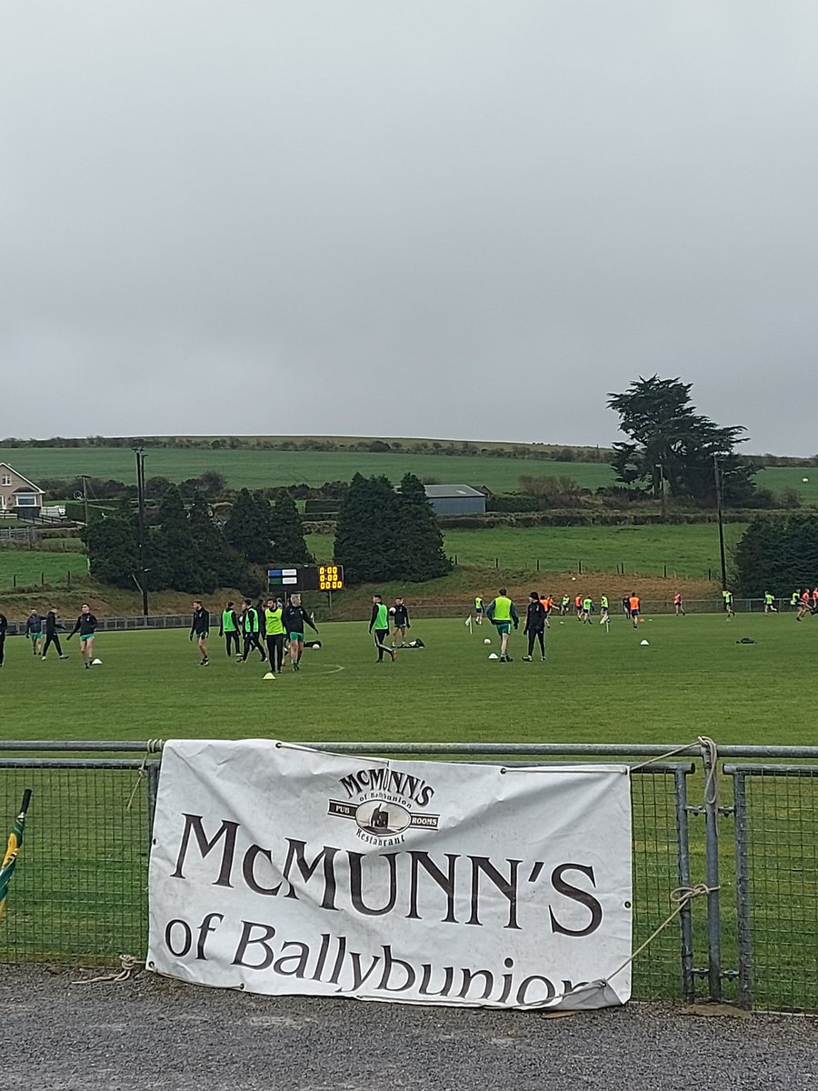 Brosna GAA is all dressed up to welcome the 2020 NK Championship Football Final.  Castleisland Desmonds v  Ballydonoghue.  Kick off 2pm.  The excitement is electric ... with the smell of frying onions from the food wagon, it sure feels like a Final! Go GAA! <a href="/radiokerrysport/">Radio Kerry Sport</a>