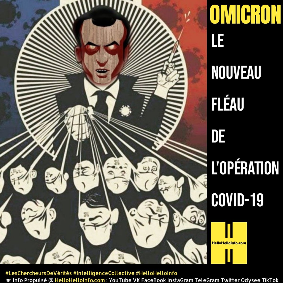 HelloHelloInfo's tweet photo. ☞ #HelloHelloInfo #HelloHelloFrance #Éveil #InfoDuPeuple #LanceurdAlerte #Solidarité #GlobalDebout #ConvergenceDesLuttes #OnVautMieuxQueCa #GiletsJaunes #IntelligenceCollective
➡️ TeleGram
https://t.co/Rg5XNr81Z8
➡️ PAGE V K
https://t.co/6ThZO3eXCJ
A PARTAGER MASSIVEMENT ✊ https://t.co/jSCCqfHsuC