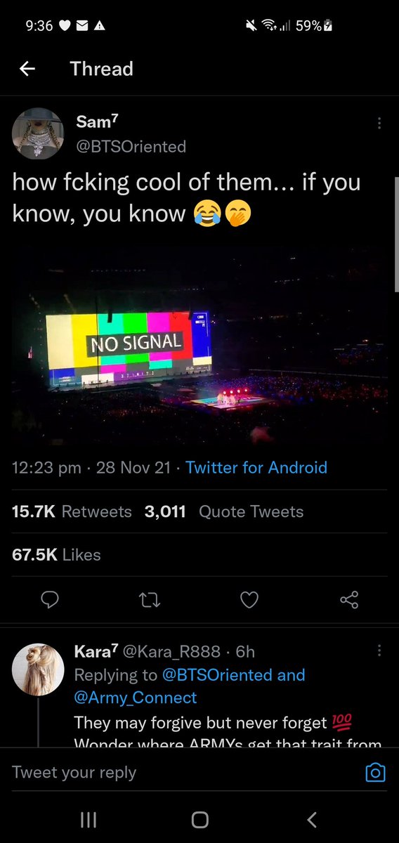 thereallme8's tweet photo. You can't tell me this wasn't done on purpose. You just can't.

Vips let's go under members comments on insta to check cause that group just sent their creepy stans after bb 😒 https://t.co/zy7onnJWvl