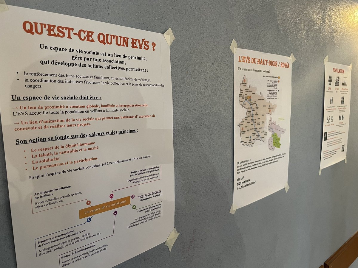 escdd's tweet photo. 2eme session de présentation du diagnostic dans le cadre du futur Espace de Vie Sociale du Haut Diois mené avec brio par @RadioDiois.
On s’informe, on discute et on échange sur nos envies pour la suite.
Vraiment fier de pouvoir participer humblement à cette aventure avec l’@escdd https://t.co/ujNajt27OP