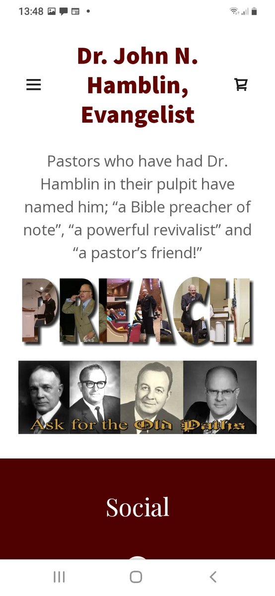 weecalvin1509's tweet image. At best, this stuff from @DrJohnNHamblin is just #FluffStuff on steroids. At worse, someone might think it is not only Gospel and Bible preaching, but (as he self promotes)  "of note". Contrast this nonsense with the #RealMeat of Sproul and McArthur among the moderns. #oldpaths
