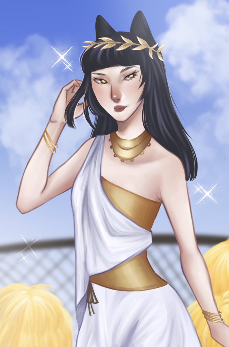 Viraya_AZL's tweet photo. #YELLOW_AZL
 #SportDay64_AZL
#Cheerup_AZL 

“ไม่ค่อยชินเลยว่ะ แต่แกว่าเราสวยปะ”

“เราว่าเราสวยมาก”

[มาช้ามากเลยต่ะแต่มานะ แง มาแน้ว🙌🏻 มาในตำแหน่งหลีดสีเหลือง✨] https://t.co/osTUWicy4y