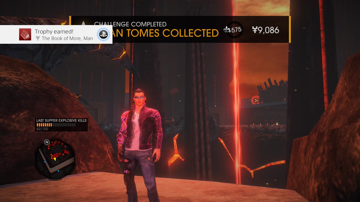 Hyde323's tweet photo. #PS4share who knew Hell has so much to offer! Lol #TheBookOfMoreMan #SaintsRow #GatOutOfHell #gamer >) https://t.co/GGpB3OGX93