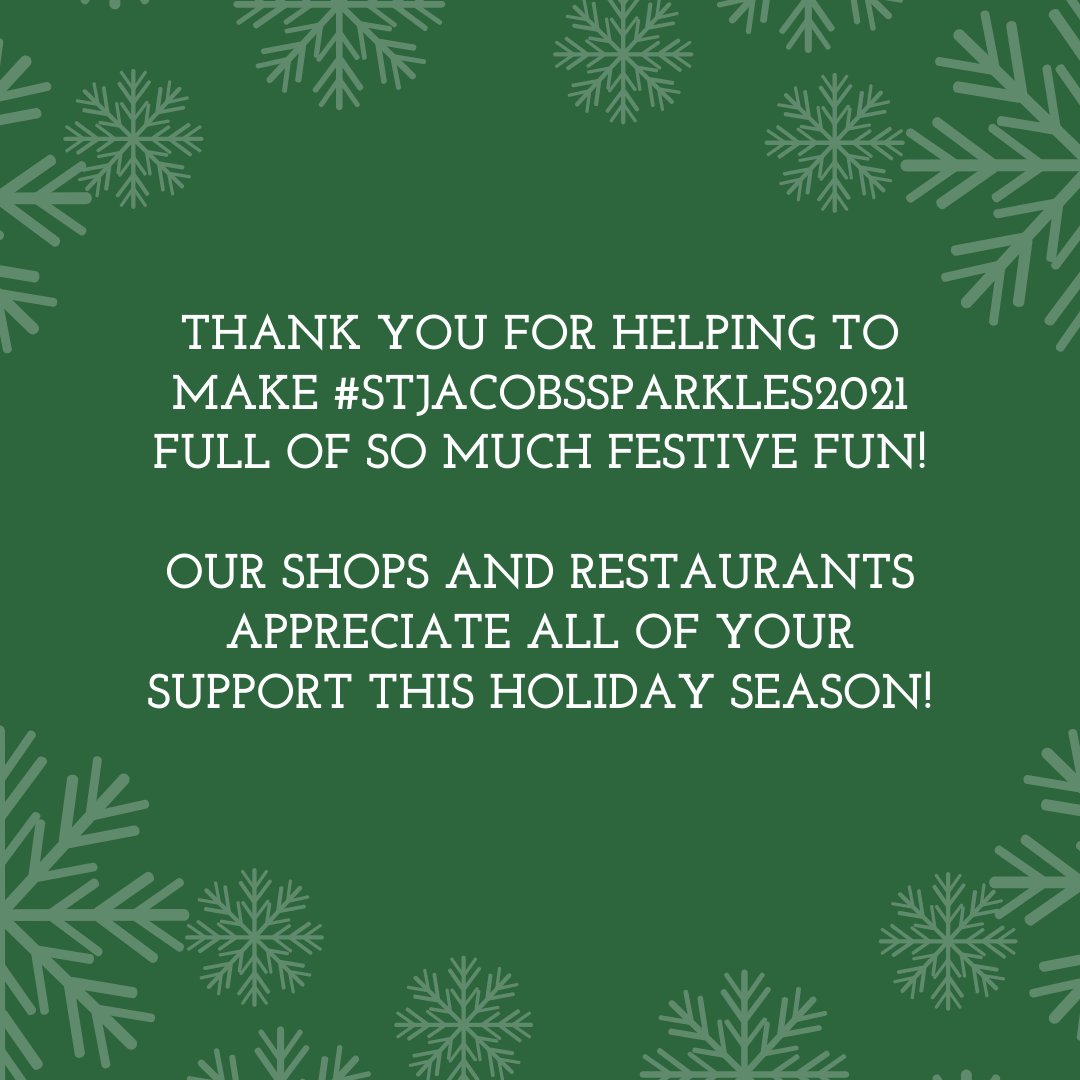 stjacobsvillage's tweet image. We're happy to see the snow has showed up for our final day of #stjacobssparkles2021! 😍 Come out and do a little holiday shopping and enjoy some festive eats &amp;amp; treats! The Waterloo County Carollers will be strolling through the village from 2-5PM today! #kwawesome #explorewr