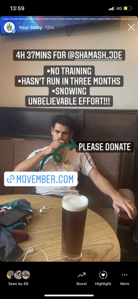 LUUMCC's tweet photo. Our social media sec has just run a marathon with ZERO training in heavy snow!

Please donate to our Movember page in support of men’s mental health. https://t.co/8WTl9Mnpv3
#Movember 
#MentalHealthAwareness https://t.co/gPEvJSagXN