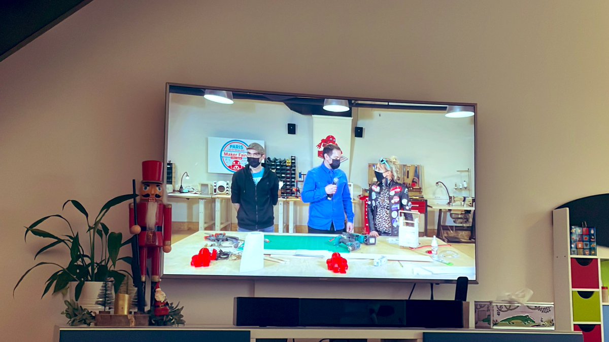 MAKER FAIRE PARIS - 2ÈME JOURNÉE 🤩 👍👍

Connectez-vous gratuitement : bit.ly/319Cfix

#MFP21 #WeAreAllMakers #FabLab