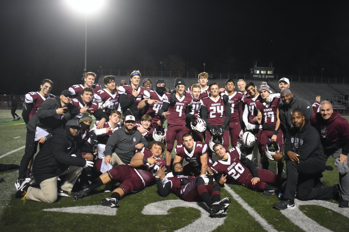 DBP_Football's tweet photo. Not the outcome we wanted, but we want to thank the entire Don Bosco Prep community for all of their support this year. Thank you Seniors, who showed leadership through the good and bad.  And thank you to all the players, coaches, and families for all your hard work. Go Bosco!! https://t.co/WH9LlSuu27