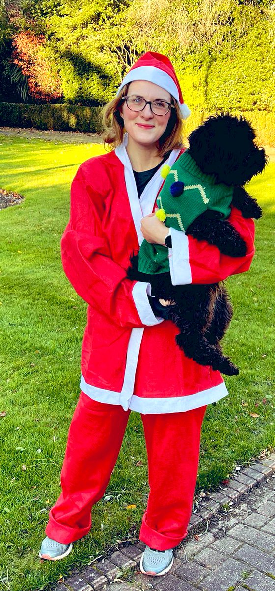 AnnaRobinson84's tweet photo. Super Sunday @Dorney_Lake for the @ADSlocalsupport #ADSSantaFunRun. It was cold but that just meant we ran quicker! Any sponsorship would be much appreciated and will go directly to help local people with #Alzheimers. https://t.co/iBz2cZW7Sk https://t.co/1Wj3DFNUQf