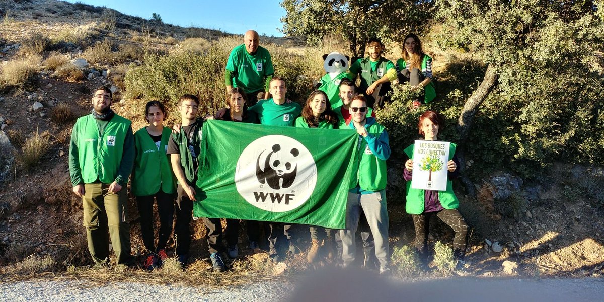 WWFGranada's tweet photo. WWF España 10 años de plantación en Red. Desde @WWFGranada agradecemos a todos nuestros voluntarios que alguna vez han participado con nosotros. ¡Sois los mejores! 🐼

🌱 Ermita Vieja- Dílar 2017
🌱 Cenes de la Vega- 2018/2019/2021 

#DiezAñosDePlantaciónEnRed https://t.co/fEuXWP0CMo