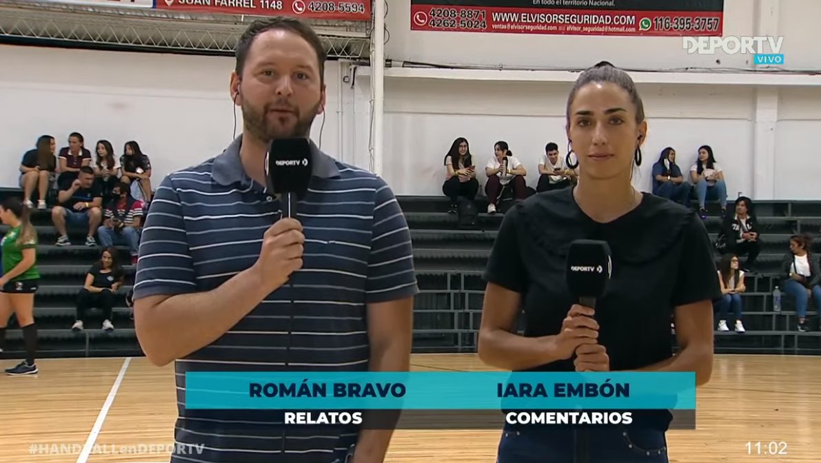 AHORA | ¡HAY #HANDBALLenDEPORTV! 

🏆  <a href="/femebal/">Fe.Me.Bal.</a> - LHD (Fecha 13)

👕 <a href="/SedaloArgentina/">Sedalo Argentina</a>🆚<a href="/FCOhandball/">FCO Handball</a> 

🎙️ <a href="/ROMANBRAVO10/">🎙ROMANDBALL📝</a>  | <a href="/Iaru12/">Iara Embon</a>

🔴 EN VIVO
📺 TV
💻 deportv.gov.ar/en-vivo
💻 youtube.com/watch?v=1fLdrU…
📲 facebook.com/canaldeportv
📲 <a href="/SomosContar/">Contar</a>