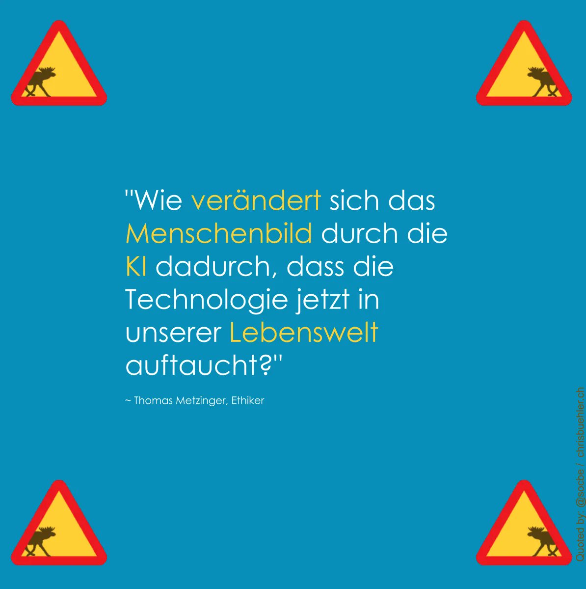socbe's tweet image. Gute Frage von @ThomasMetzinger
Wer sollte sie beantworten? - Ich denke nicht nur Informatiker*innen!
buff.ly/3HY0wZK

#DigitaleEthik #DigitaleGesellschaft #Sozioinformatik (@nettwerkerin)
