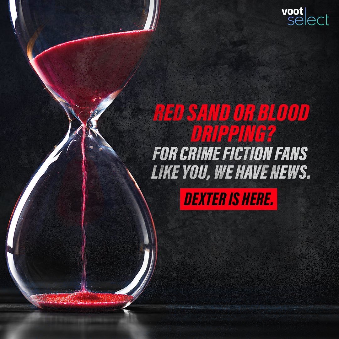 bcwebwise's tweet photo. Dexter is back! Check the chilling roll out on social media to welcome the serial killer's all new season of bloodshed streaming on @VootSelect #Dexter #BCWebWise #VootSelect https://t.co/rI2yOrbwyH