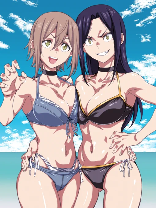 シンデレラガールズ10周年おめでとうございます!
振り返れば拓海と夏樹を結構描いてきてたんだなあと。
これからも描き続けていきたいですね 