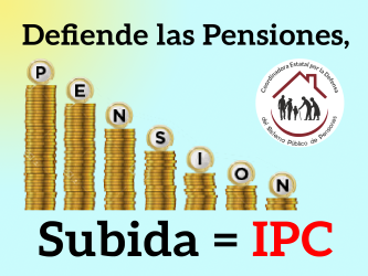 CoordinadoraAst's tweet photo. El Gobierno quiere revalorizar las pensiones con una formula arbitraría que supone la perdida del 3% del Coste de la Vida. Una pensión de 1.000€ perdería 420 € anuales. Un claro ataque a las pensiones públicas.
#IPCesIPC @Yolanda_Diaz_ @ionebelarra @IreneMontero #NoPrivadas https://t.co/z4R5gfQIba