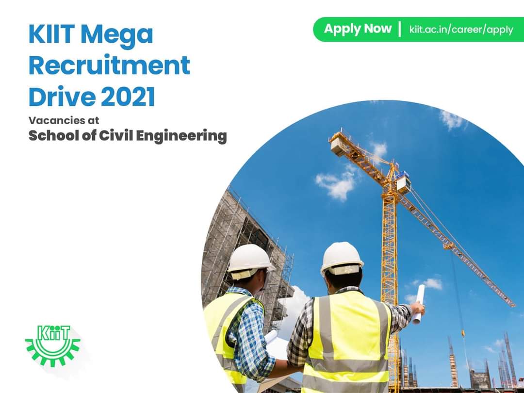 KIITUniversity's tweet image. Civil Engineering is a profession that involves the design, construction, maintaining various structures &amp;amp; public works projects.

Find your dream job at #KIIT.
Apply now -kiit.ac.in/career/apply