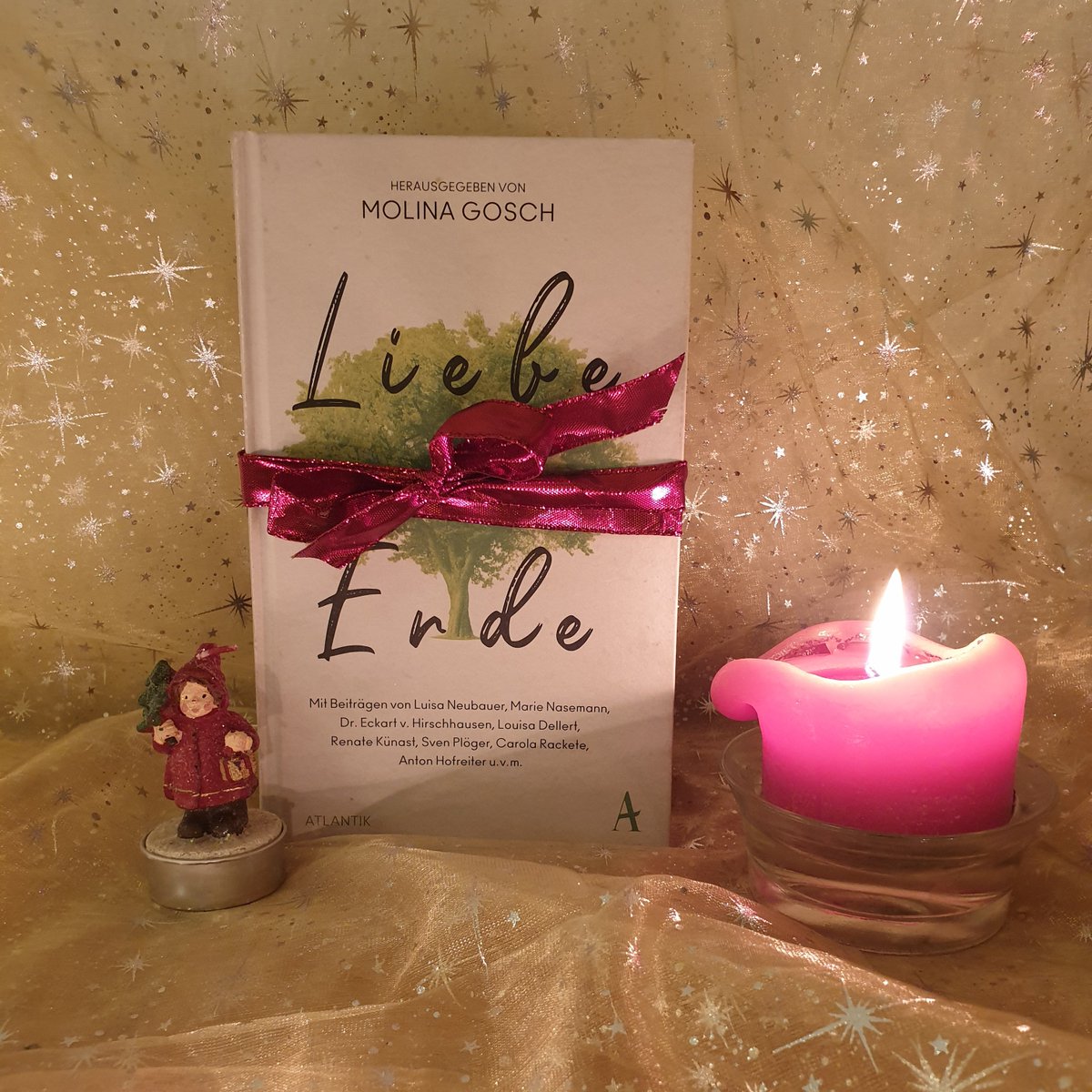 MolinaGosch's tweet photo. Schöne #Adventszeit 🕯️ 

Falls noch jemand auf der Suche nach einer Winterlektüre ist: 
#LiebeErde ist ready für #Weihnachten 🎄🤗📖❄️🛋️

#33briefe #klimaschutz #naturelove #bücherliebe https://t.co/yvRF9hs7Nq