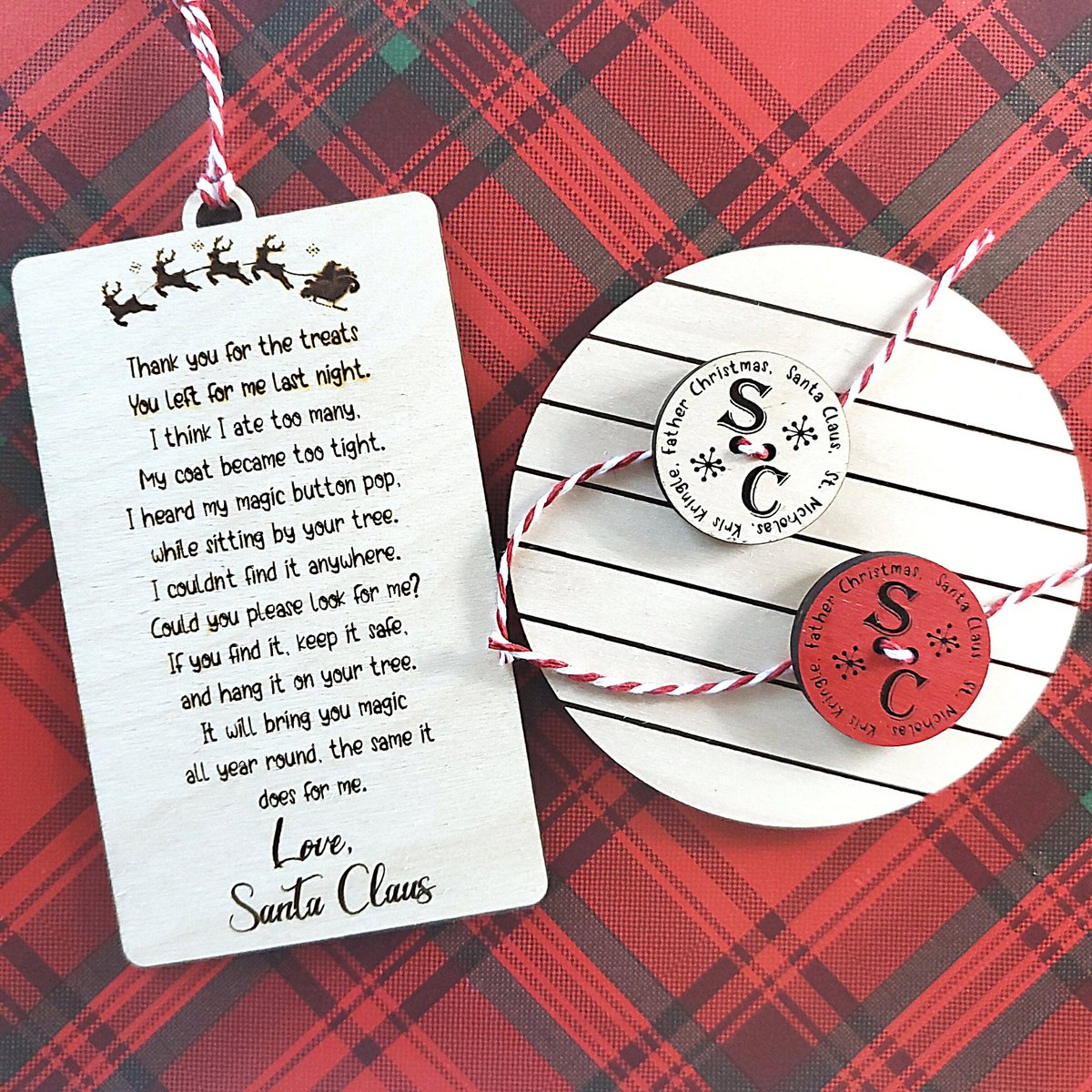 LesWalkerArt's tweet photo. Our customers are the best! Thanks for the kind words! ★★★★★ "The button and poem are perfect!!!! My packages arrived quickly! I can’t wait for my kids to look for the button on Christmas morning!!" Jill M. https://t.co/VWeeFgzYlN #etsy #santaslostbutton #santabutton https://t.co/MWqsrGuRFf