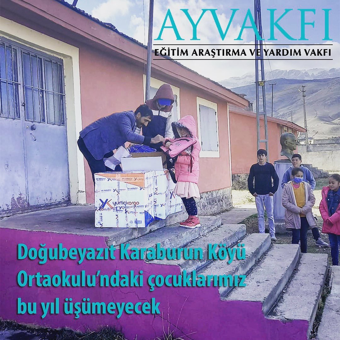 AYVAKFI's tweet photo. İyilik bulaşıcıdır… Destekleriniz çocuklarımıza ulaştı 🙏 @TrizoneTedarik https://t.co/zafnno5GRh