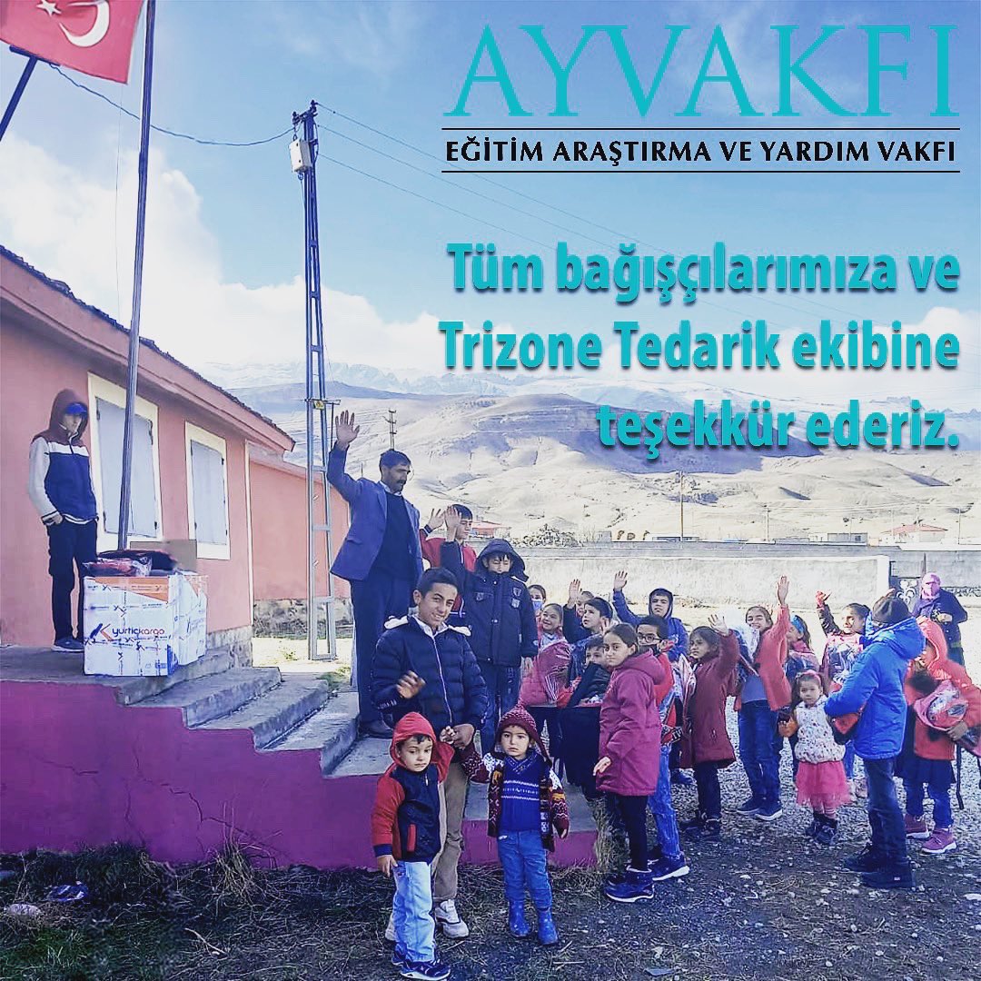 AYVAKFI's tweet photo. İyilik bulaşıcıdır… Destekleriniz çocuklarımıza ulaştı 🙏 @TrizoneTedarik https://t.co/zafnno5GRh