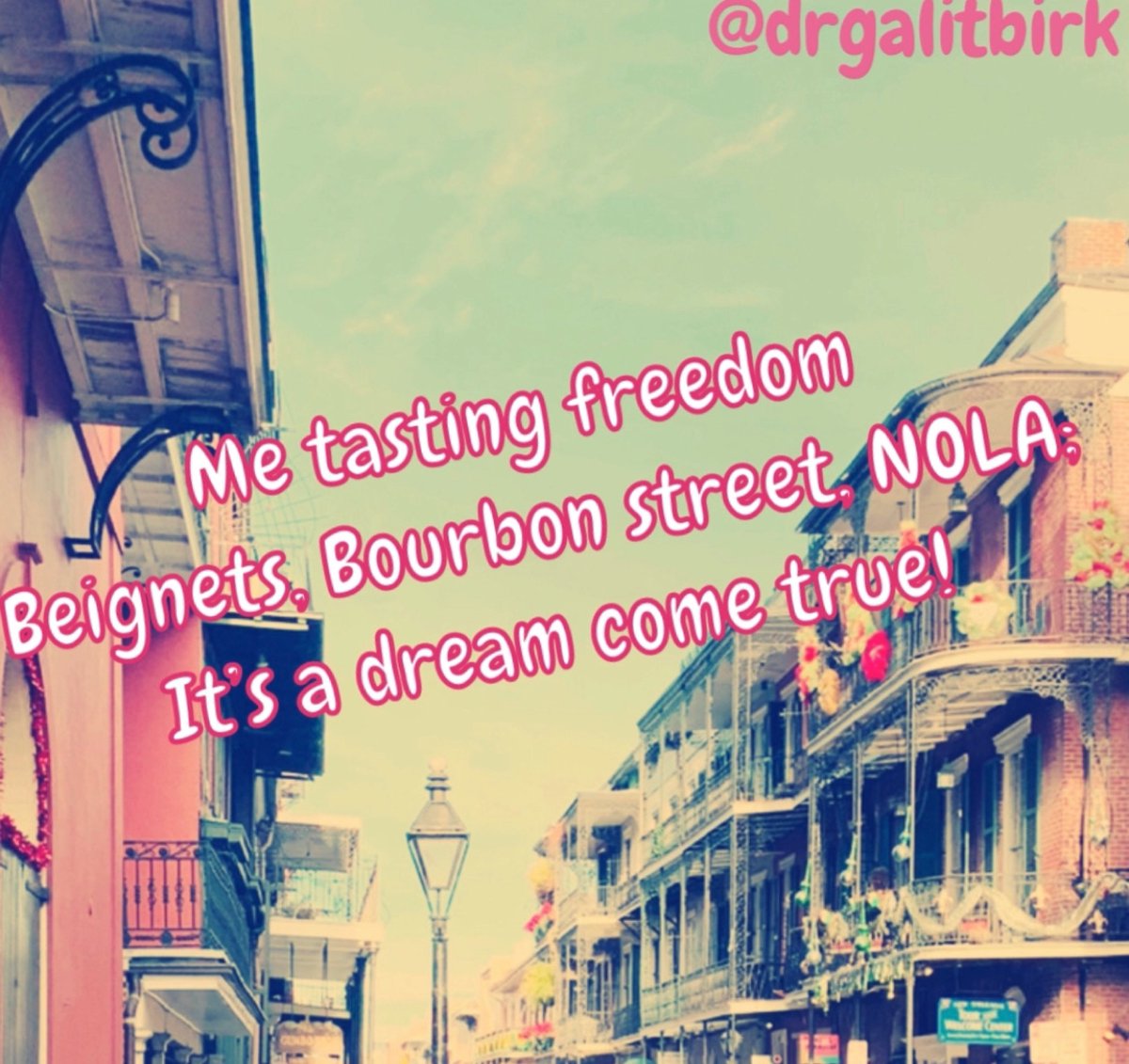 galibirkphd's tweet photo. Reminiscing about my solo #travel adventure to #NOLA. #solotravel #empowered #freedom #poetry #haiku #haikuchallenge #itsadreamcometrue https://t.co/Z1hBNRTFDq