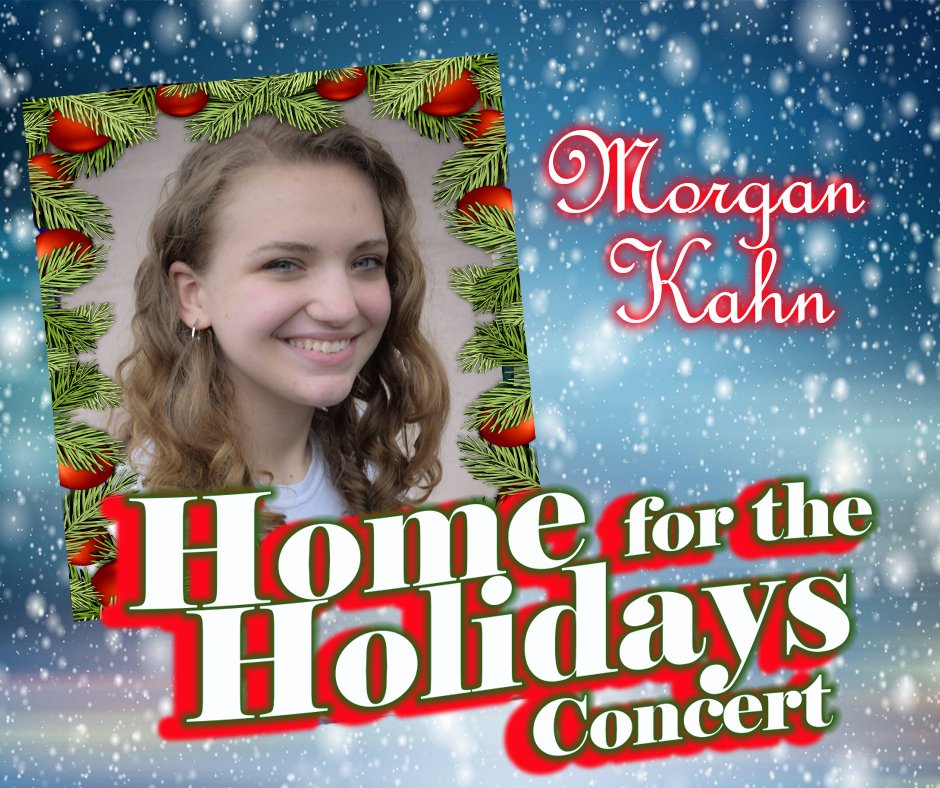 CP's youth performers are putting something wonderful together for the "Home for the Holidays" concert. Get your tickets now!
Dec 3rd - $10
Meet the cast of this event!
Get your tickets: ow.ly/NVoe50GKixN
*DUE TO THE YOUNG AGES THAT WILL BE IN THE CAST, MASKS ARE REQUIRED*