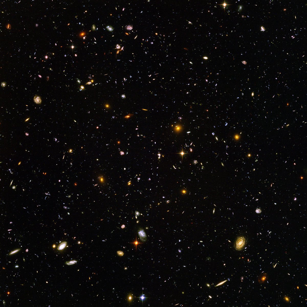 There’s only 4 stars in this image. All those dots are galaxies!