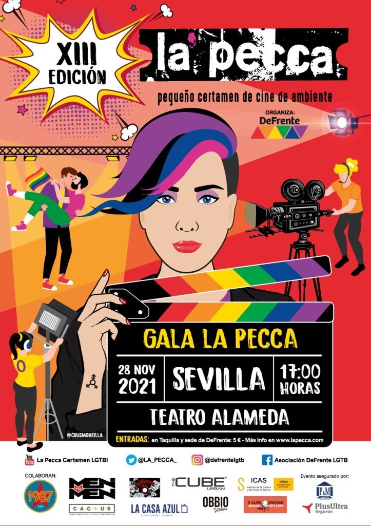 AdrianoAntinoo's tweet photo. Sevilla | Todo preparado para disfrutar esta tarde, a partir de las 17:00 h, de la XIII Edición de @LA_PECCA_. ¿Te lo vas a perder? En el #TeatroAlameda. #Alamedeando #LGTBI. Más información en:
https://t.co/3y8UkgF86K https://t.co/gN4WNGDt4S