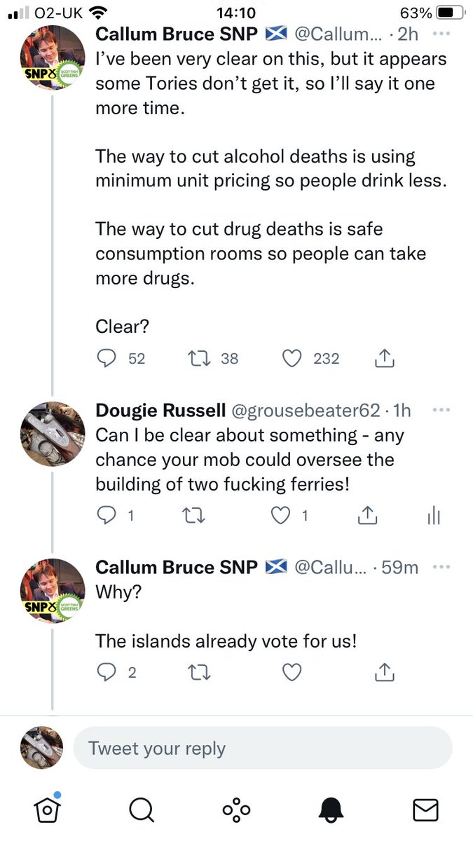 grousebeater62's tweet image. This is what spokespersons for the Scottish government think of us, when you ask them something they don’t like  #poorform