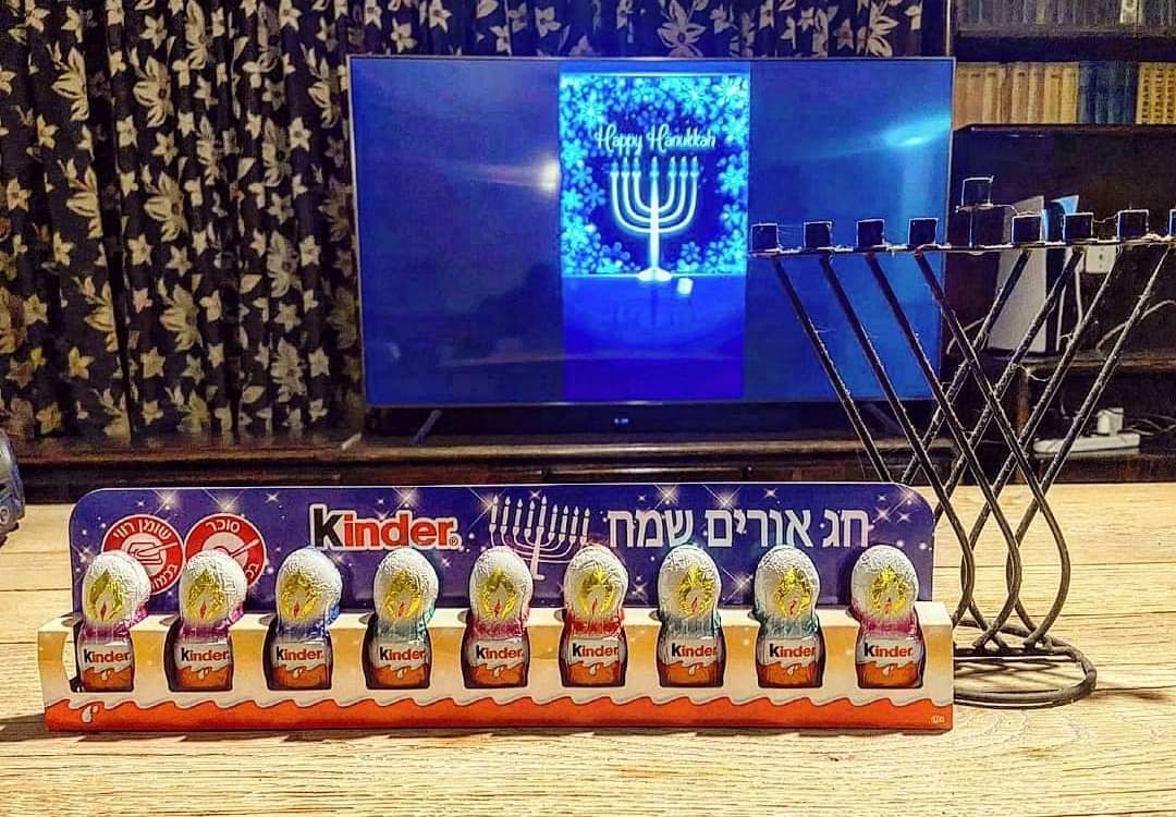 And I am ready for Hanukkah 🍫🕎😀