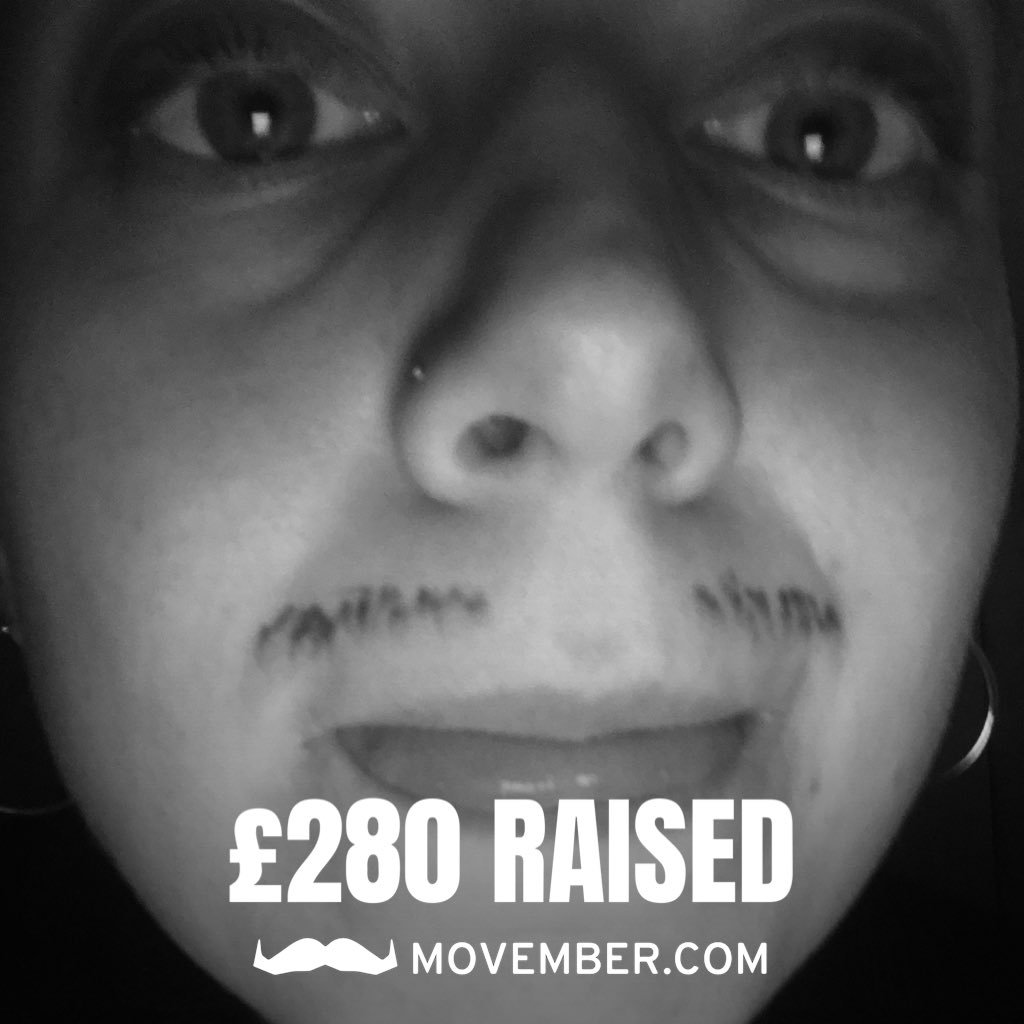 _HolliDillon's tweet image. Woohooo!!!!! ⁦@MovemberUK⁩ #moyourownway