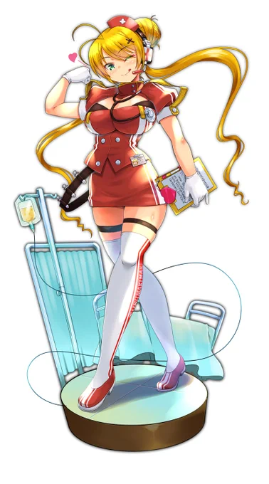 以前に描いたこちらイイ感じのニーハイだと思うの
 #いいニーハイの日 