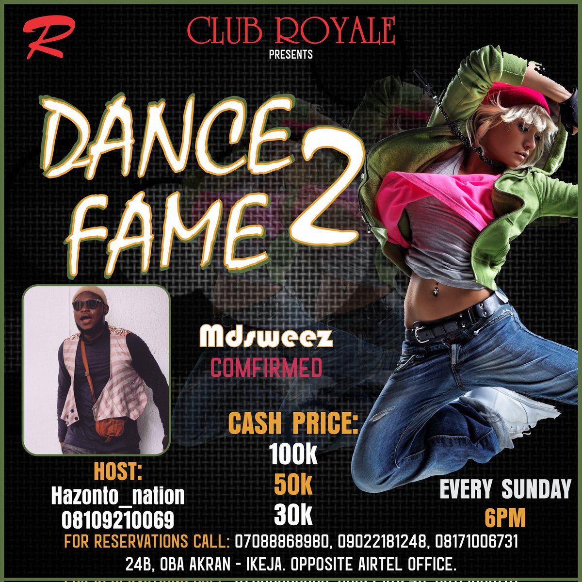 Mdsweez's tweet photo. We out tonight, free your mind come out all I need is love 😍, all we  need is love ❤️... #clubroyale https://t.co/uzrOSCRVlP