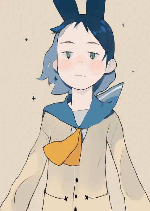 うさぎみみ女子中学生のセンパイの髪の毛が短いあれ 