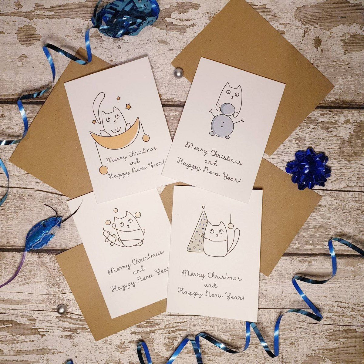 TheCraftySkull_'s tweet photo. Excited to share the latest addition to my #etsy shop: Cat Lovers Christmas 

https://t.co/VjyOfsWvqJ

#cat #catschristmas #christmas #cards #gifts #cute #funny #stationary #seasonal #shopsmall #Christmas2021 #smallbusiness https://t.co/EQGxsUQro2