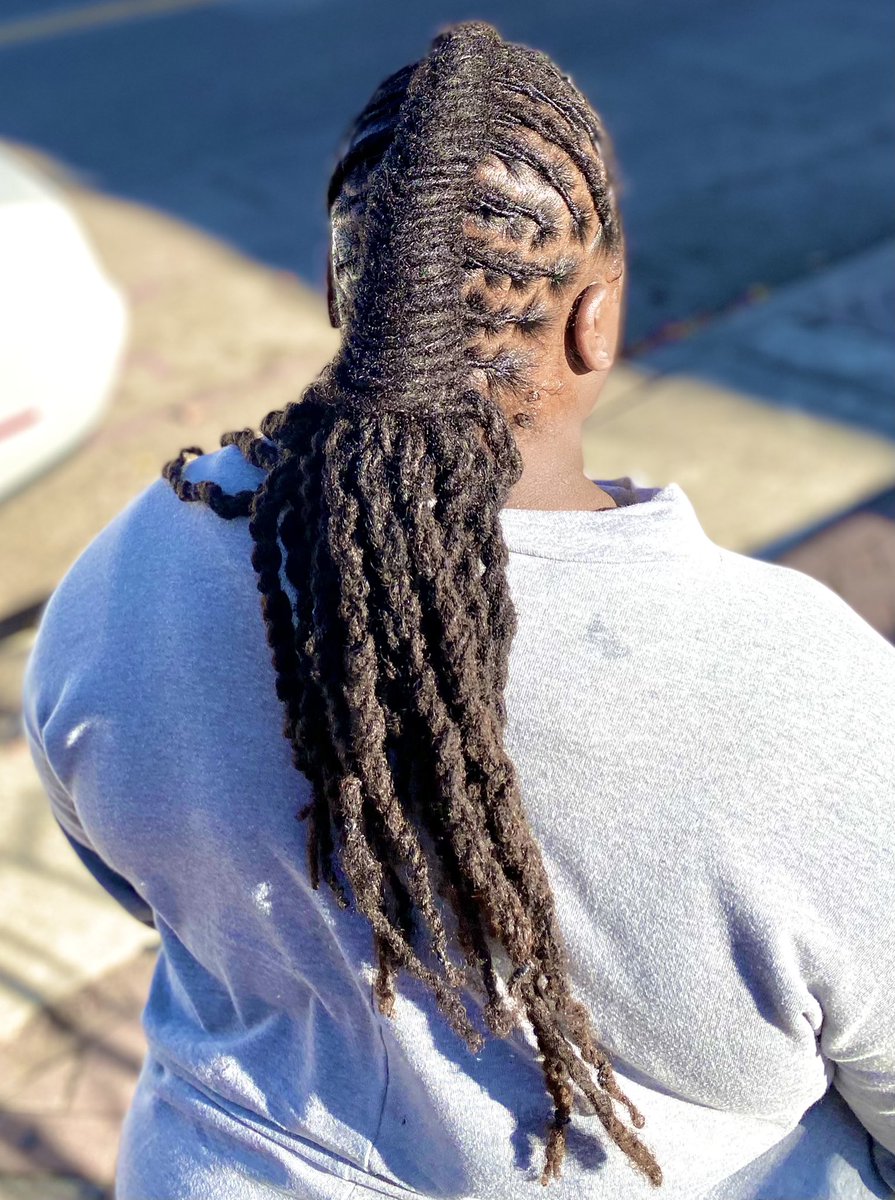 iLoc_Smith's tweet image. Check out this Loc mohawk design. Find me in Camden, NJ, all of South jersey, Philly and Delaware areas. We don’t say dreadlocks.