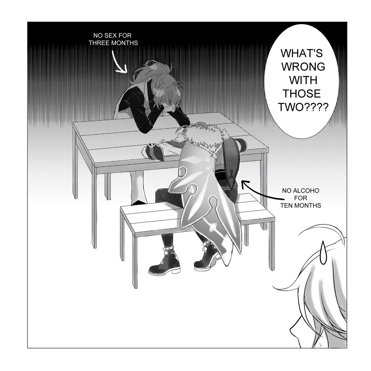 ABO AU 
🔥Alpha x ❄️Omega
every one have their own challenges
#luckae #ディルガイ