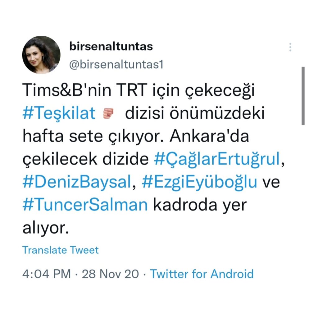 yaghaz_tt's tweet photo. İmkansız zaman alır demiştik... 🖤
#28KasımDünyaÇağDenGünü Kutlu olsun ✨😍 

#zehser #yağhaz #Teşkilat #Fazilethanımvekızları https://t.co/S3wqgbBVox