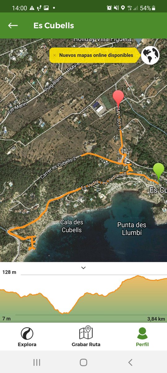 PaulaHsAn's tweet photo. Ruta d'aquest matí... bones vistes i bona companyia... @EFsaludable_UIB #22121_uib https://t.co/yadnsXlha2
