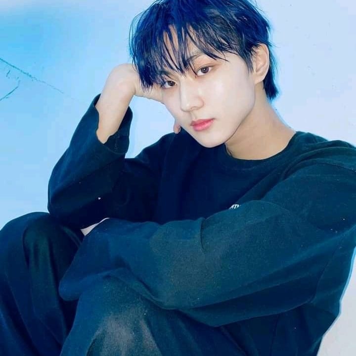PurpleKhimm's tweet photo. Omgggg!!! Jungwon blue haired and and Jay black highlight kyaaa!! I'm sobbing right now😩😭😭

#ENHYPEN #JUNGWON #JAY #ENHYPENUPDATE #ENGENEPH https://t.co/z9y18b7ewa