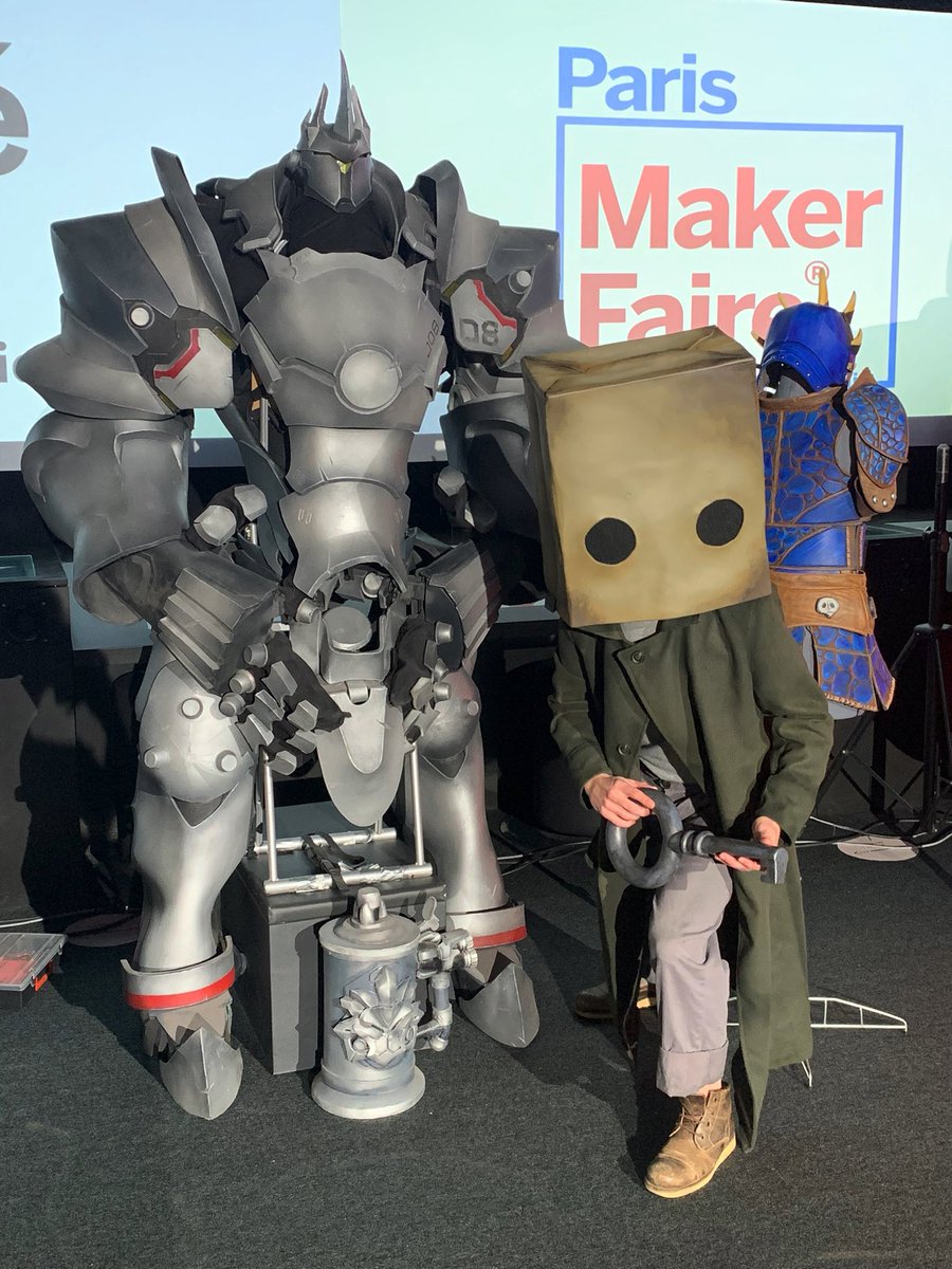 {ATELIERS #MFP21} À tous les fans de #cosplay il y a un atelier à 16h en ligne d'initiation à la création de costumes avec #libscosplay bit.ly/319Cfix
Connectez-vous dès maintenant : app.vystem.io/event/maker-fa…
#mfp21 #cosplay #libscosplay