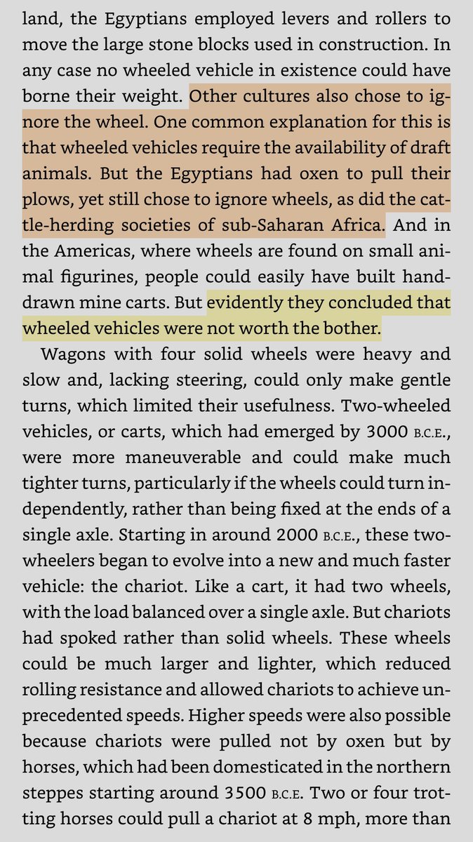 Mike Rea, IDEA Pharma (@ideapharma) on Twitter photo “OK, let’s not reinvent the wheel…”
So much in this <a href="/tomstandage/">Tom Standage</a> book on the literally thousands of years between someone ‘inventing’ the wheel, people mostly not caring, and more widespread uptake. And you think selling your AI solution to pharma takes time…? 😅 “OK, let’s not reinvent the wheel…”
So much in this <a href="/tomstandage/">Tom Standage</a> book on the literally thousands of years between someone ‘inventing’ the wheel, people mostly not caring, and more widespread uptake. And you think selling your AI solution to pharma takes time…? 😅
