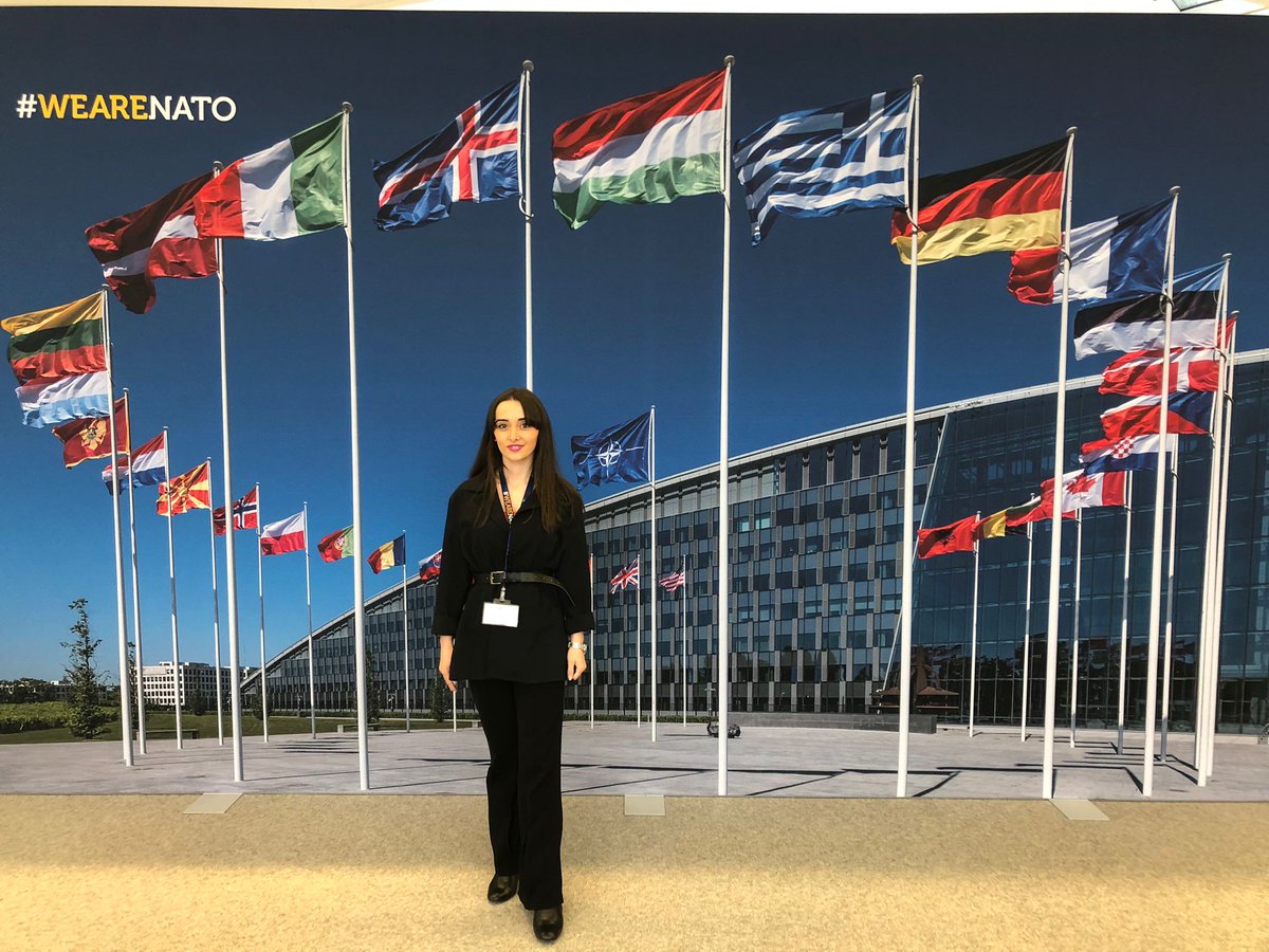 yatageo's tweet photo. On Nov.26,The Youth Atlantic Treaty Association and the Atlantic Treaty Association organized an event celebrating YATA’s 25 Anniversary with the support of the NATO Public Diplomacy Division.
T.Jibladze,General Director of YATA Georgia represented the organization at the event. https://t.co/AjMCpMlTPZ