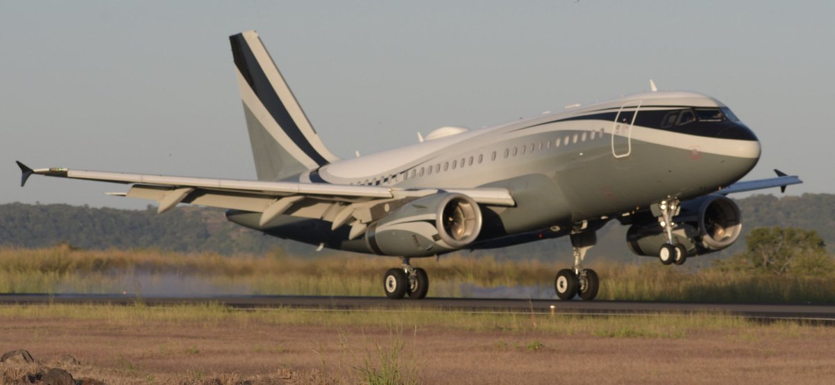adsbcr's tweet photo. #MKATE A319 ACJ aterrizó esta mañana en @Guanacaste_LIR procedente de Nassau, Bahamas. Foto por Lima Fox @Lima__fox @CrAereo @CR_Aviation https://t.co/3rThIVkRGA